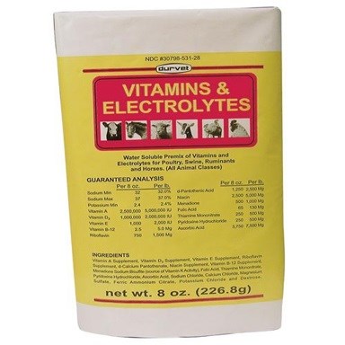 Durvet - Vitamins and Electrolytes