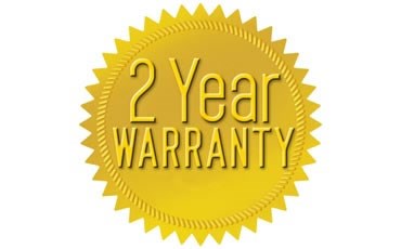 2 year warranty