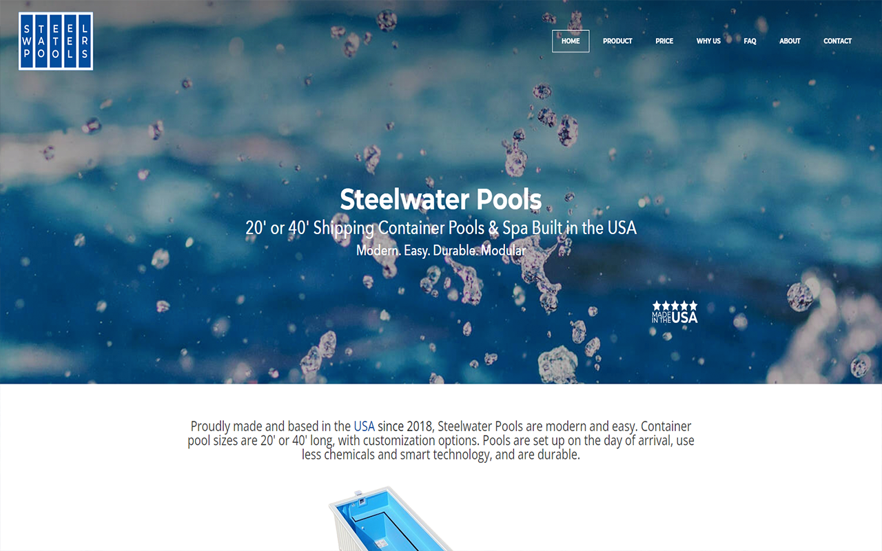 Steelwater Pools- Marketing