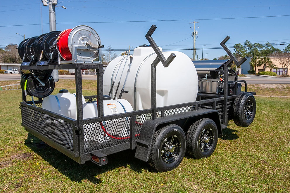 Bulletproof Mud Dog Trailer - Mud Dog Pressure Washing Trailers