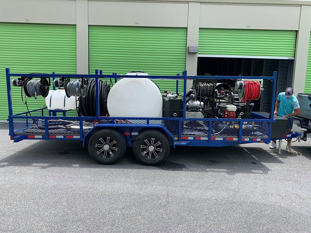Mud Dog Reclaim System - Mud Dog Pressure Washing Trailers