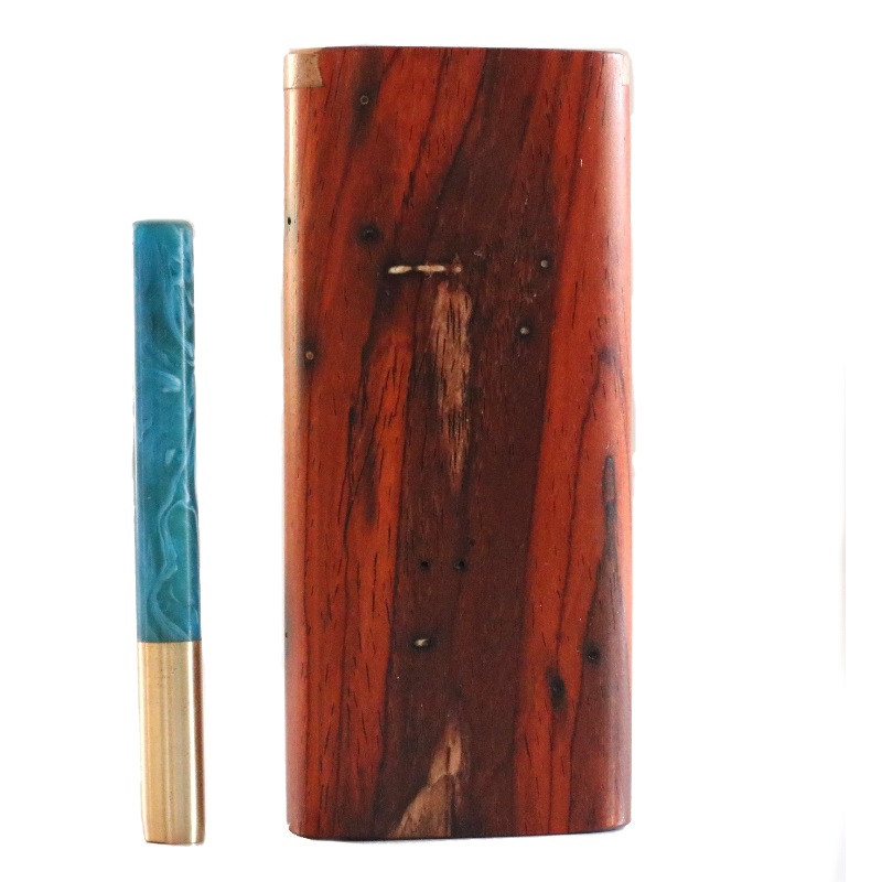 Best Dugout, Best Stash Box, brass pipe, cocobolo dugout, Cocobolo Stash Box, Dugout One Hitter, DugoutKing, dugouts, Glass pipe, Marijuana, One Hitter, One Hitter Pipes, pocket stash for weed, weed pipe, weed stash, Wood Dugout, Wood Dugouts