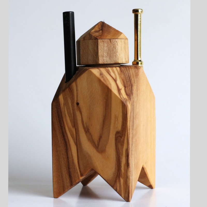 Best Dugout, Brass Pipes, olive smoking pipe, Olive Wood, Olive Wood Dugout, table dugout, Wood Dugout