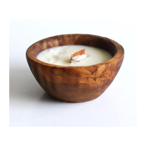 best candle, candle, olive wood bowl, room deodorizer, soy candle, soy candle bowl, soy candle wick, soy olive candle