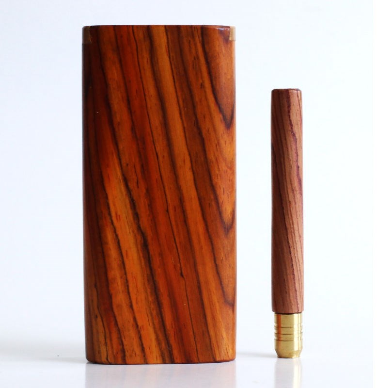 Best Dugout, Best Stash Box, brass pipe, cocobolo dugout, Cocobolo Stash Box, Dugout One Hitter, DugoutKing, dugouts, Glass pipe, Marijuana, One Hitter, One Hitter Pipes, pocket stash for weed, weed pipe, weed stash, Wood Dugout, Wood Dugouts