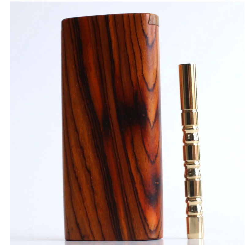 Best Dugout, Best Stash Box, brass pipe, cocobolo dugout, Cocobolo Stash Box, Dugout One Hitter, DugoutKing, dugouts, Glass pipe, Marijuana, One Hitter, One Hitter Pipes, pocket stash for weed, weed pipe, weed stash, Wood Dugout, Wood Dugouts
