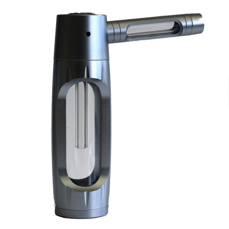 PRO420 Glass & Aluminum 6? Bubbler-Water Pipe-Easy to Clean-Perfect Small Bubbler
