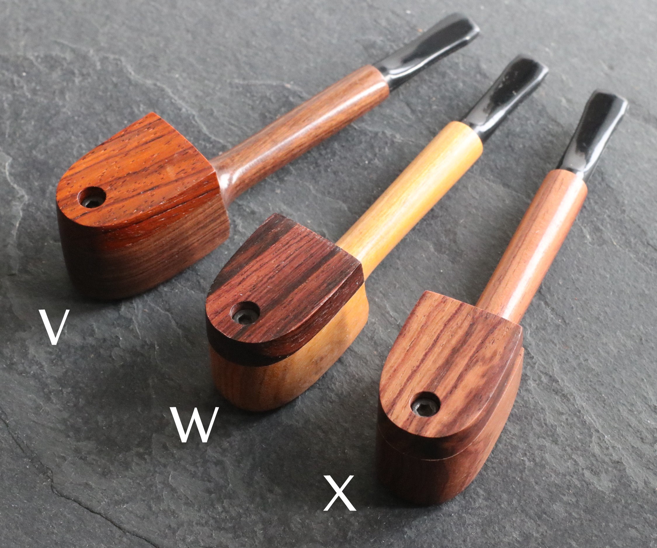 4.5" Swivel Lid Exotic Pipe- L72 MYSTIC-Handcrafted American Made Pipe
