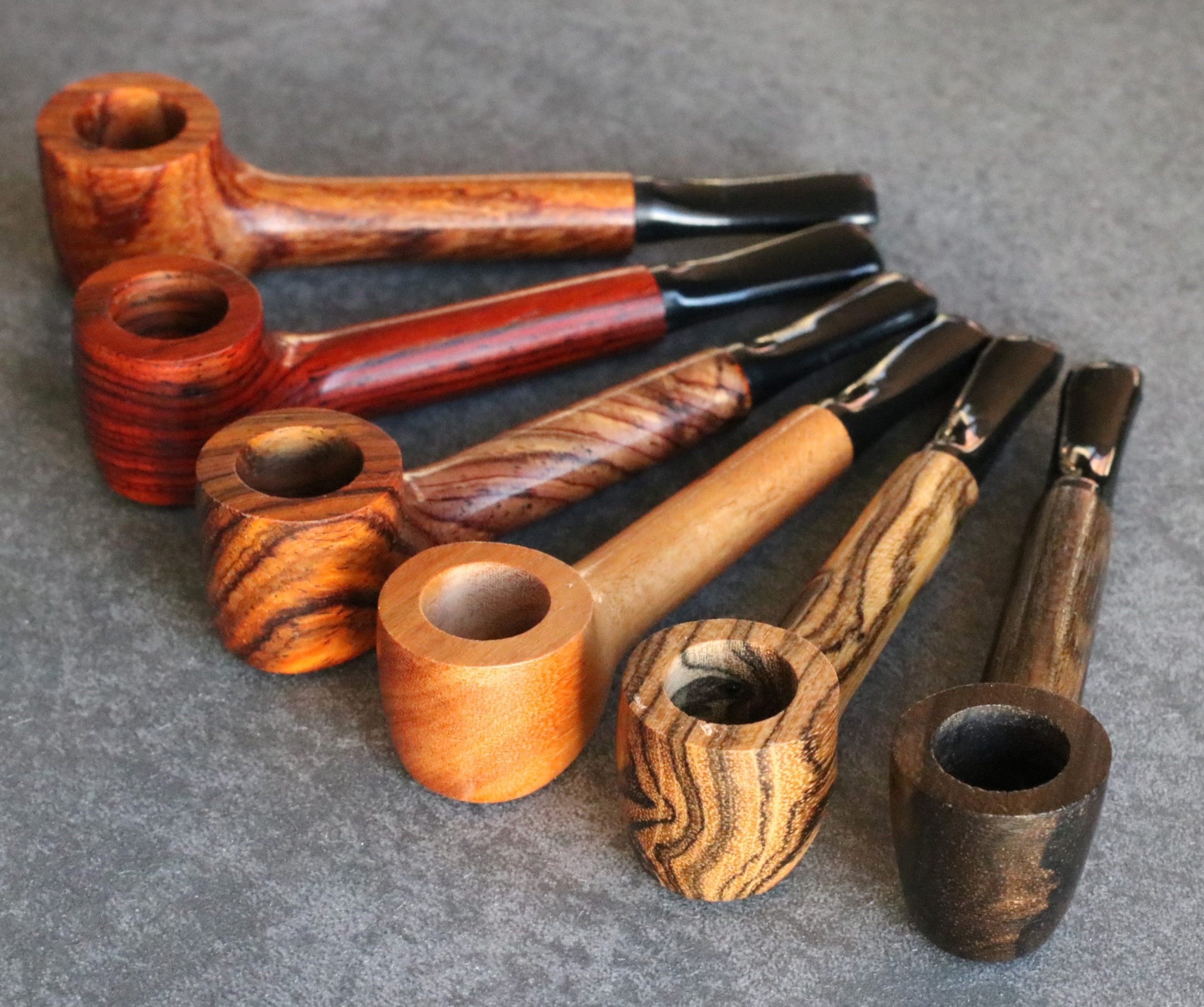 4" Exotic Wood Pipe- L1 CLASSIC- Smoking Bowl for Herbs and Fine Tobacco - Wood Pipe for Smoking