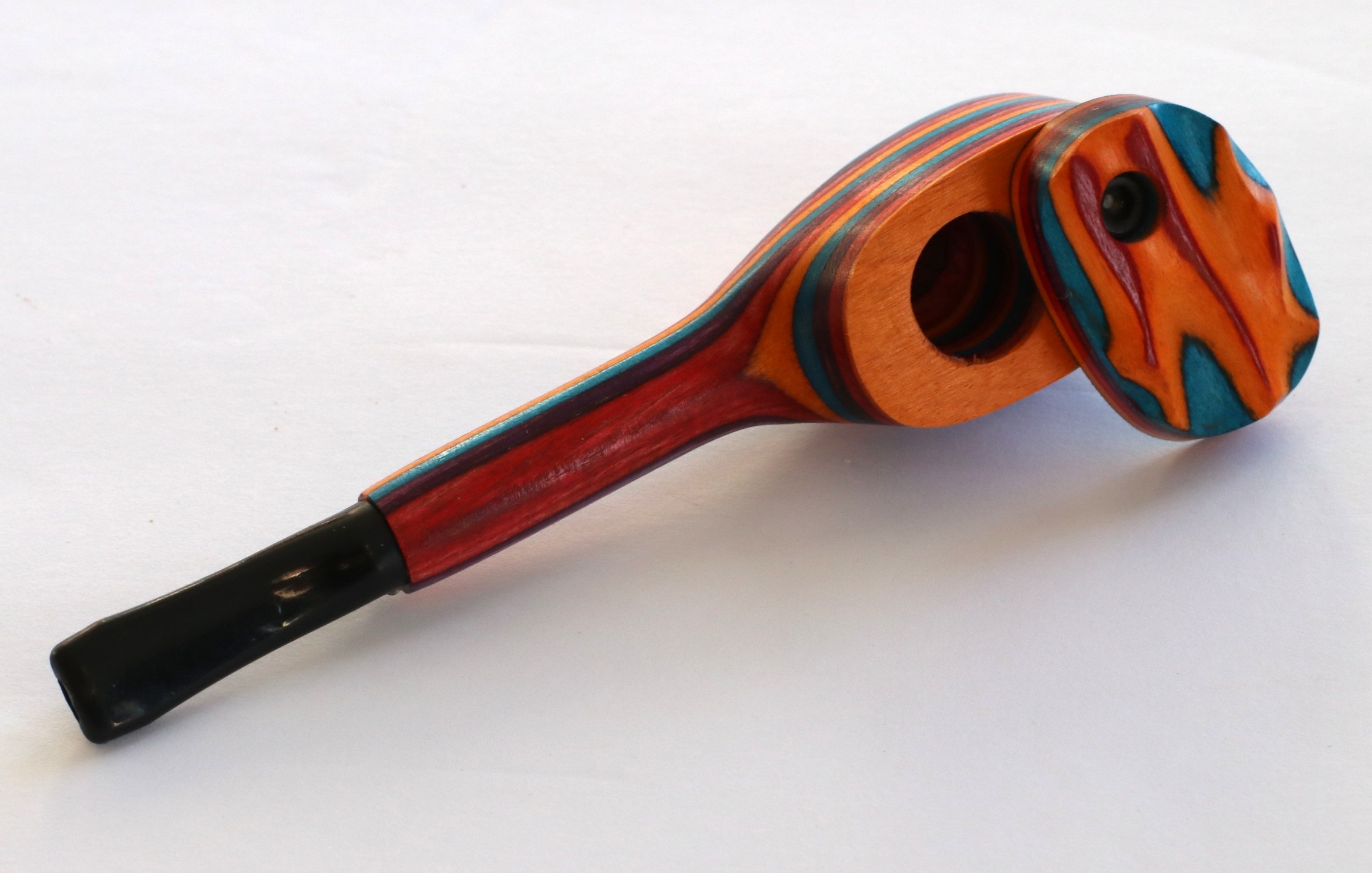 4" Rainbow Swivel Lid Pipe- R9 SWIVEL-Colorful Pipes for Sunny Days