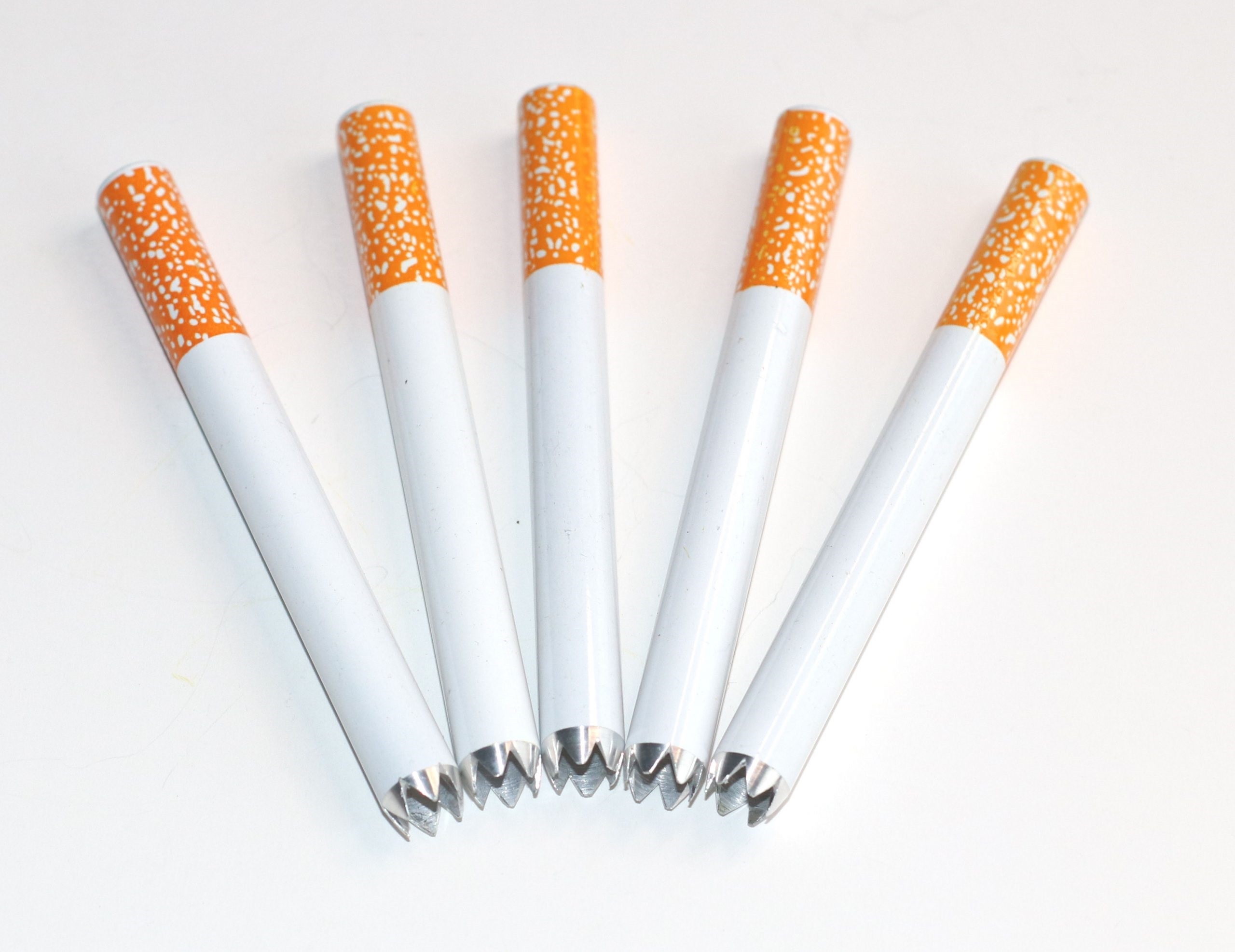 2" & 3" Grinder Tip One Hitter Pipes - Lots of 5/10/20 pcs