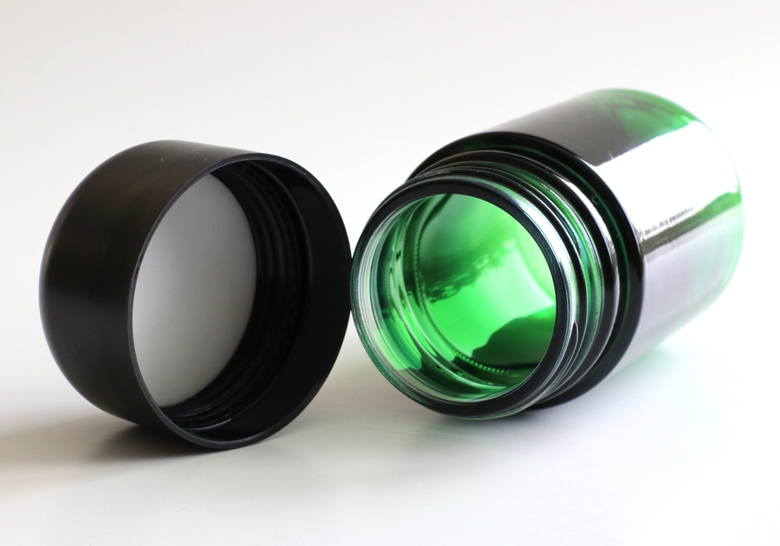 4" Glass Stash Jar-Smell Proof-Child Proof Lid-Safe and Secure Jar - PRO 420 Stash Jar-Smell Proof Glass Jar