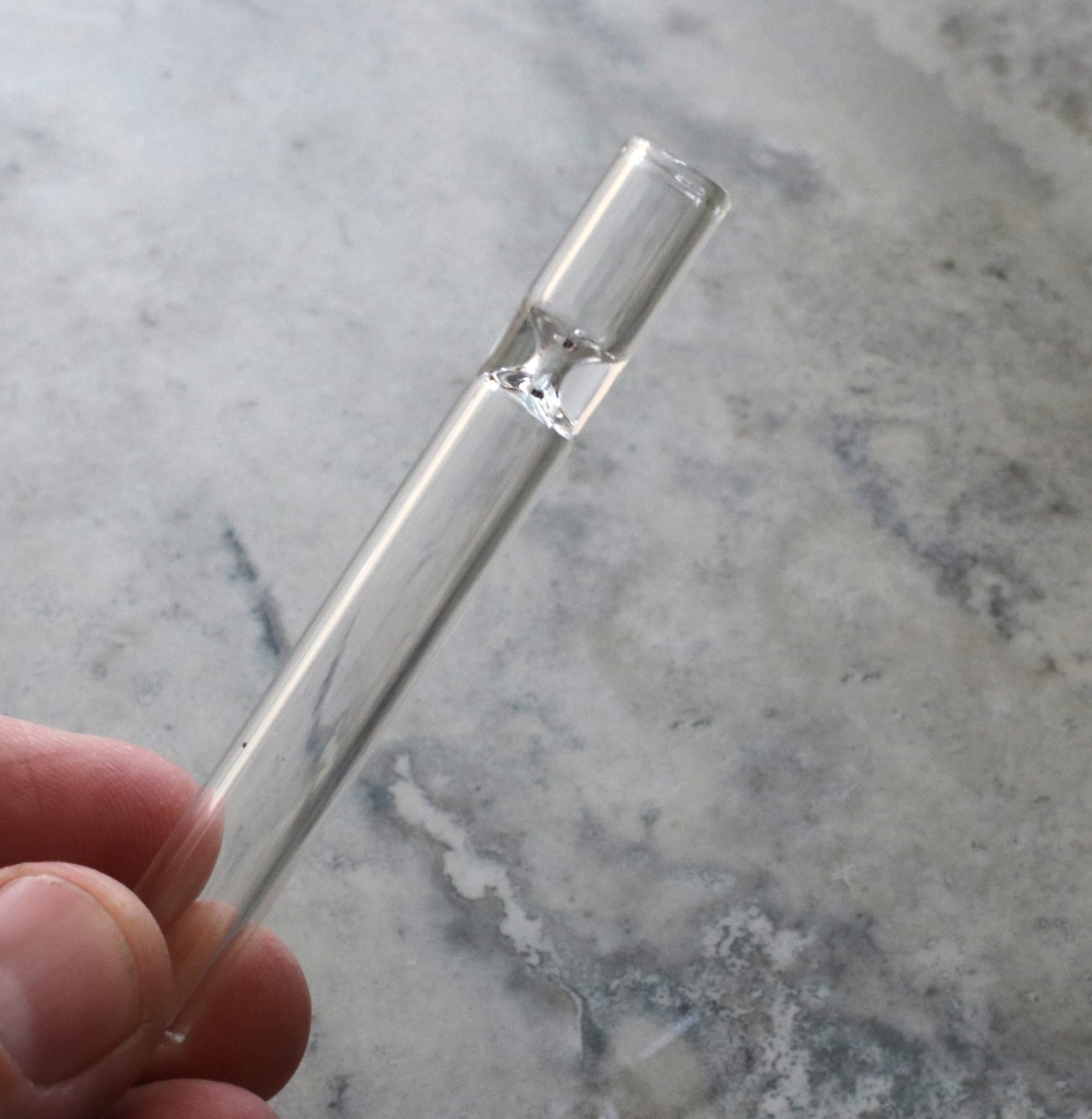 Glass One Hitter Pipes- All Sizes Available - Glass One hitter Pipes