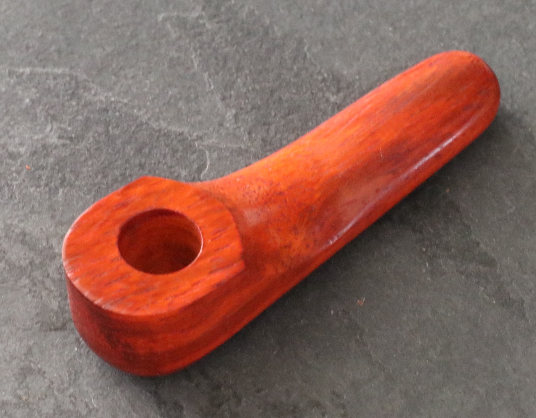 3.5" Exotic Wood Pipe-B46-American Handcrafted Smoking Pipe - Handcrafted Smoking Pipe