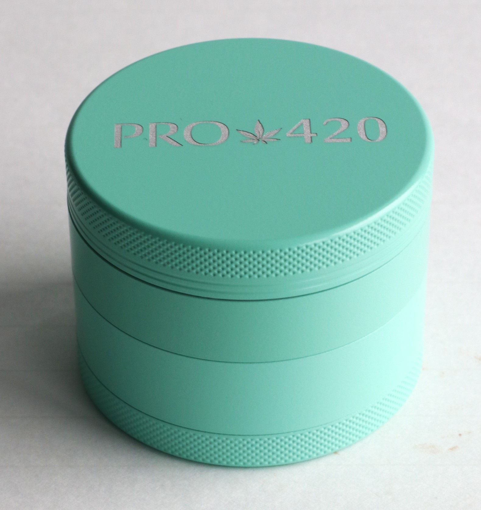 PRO 420 Ceramic Herb Grinder- 63mm Diameter-4 Piece Professional Herb & Marijuana Grinder - PRO 420 Herb Grinder