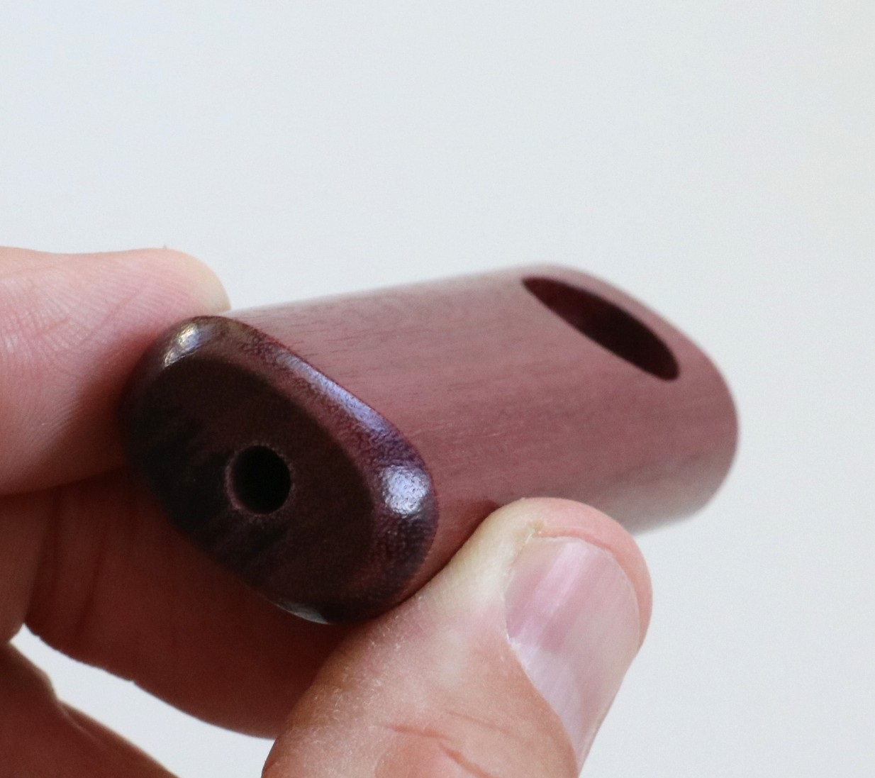 3" Exotic Wood Pipe-B16-Handcrafted American Wood Pipe - 3' Exotic Wood Pipe-B16-Handcrafted American Wood Pipe