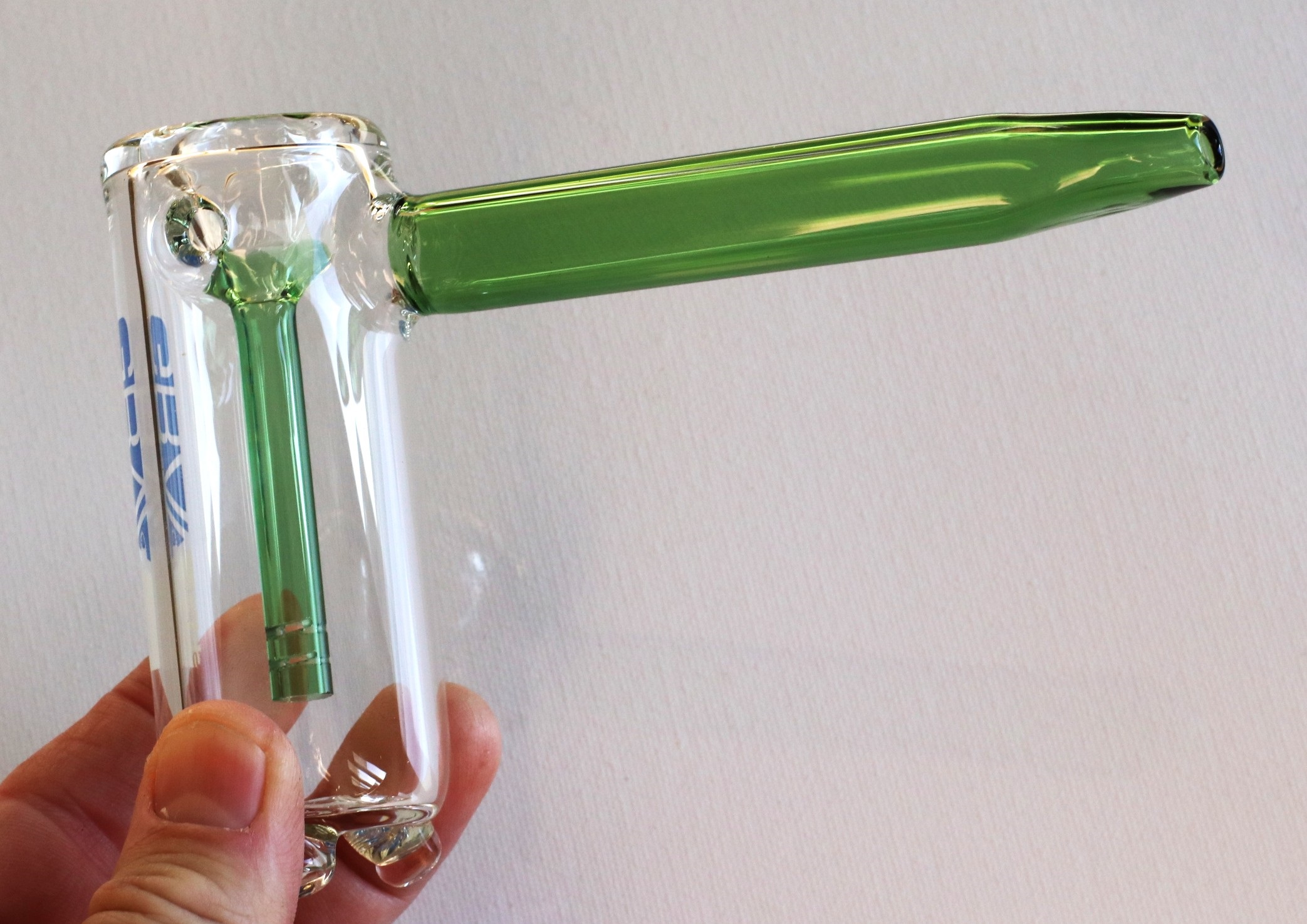 6" GRAV Glass Bubbler-Quality Glass Water Pipe-Multiple Colors Available - GRAV Glass Bubbler