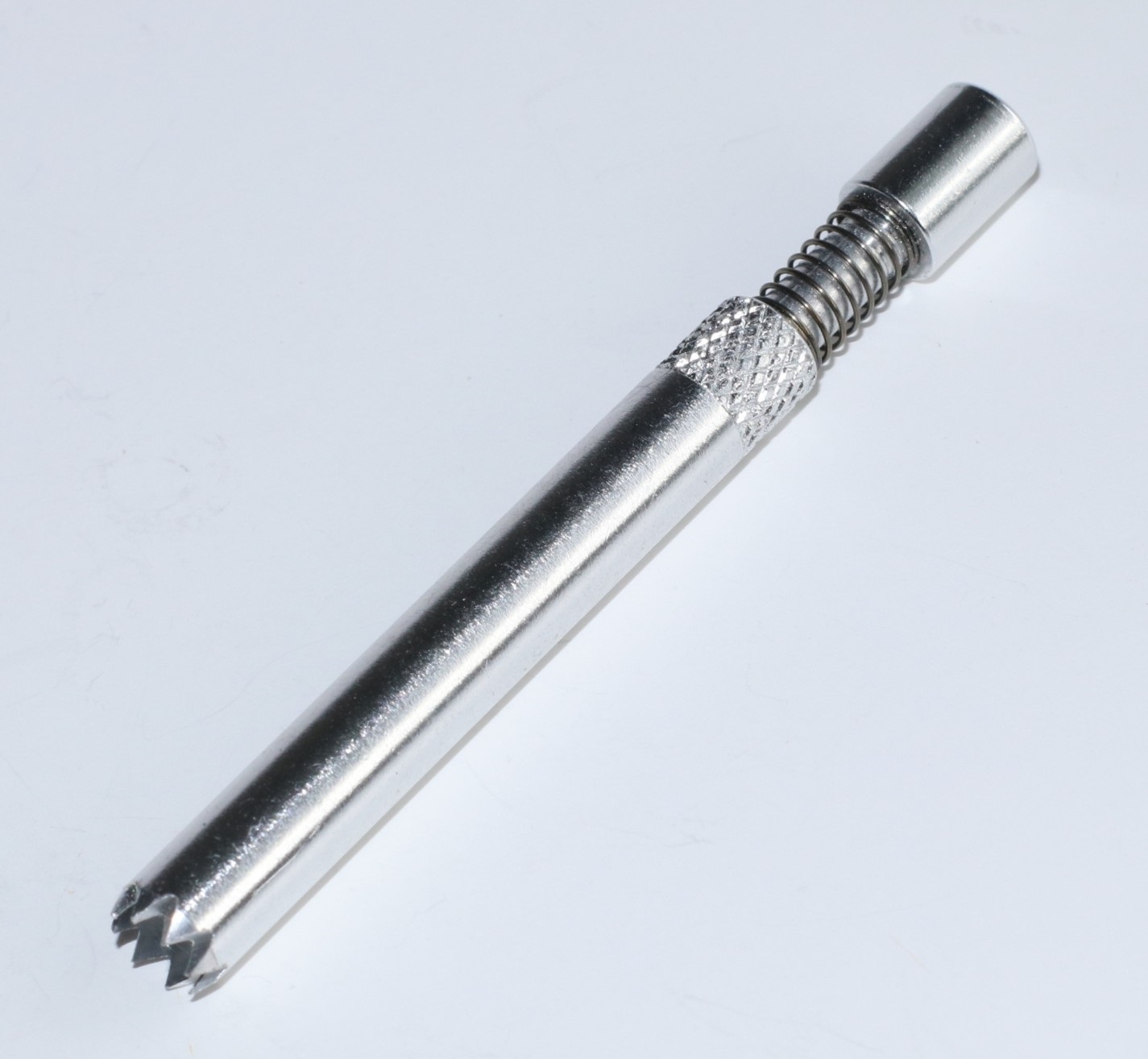 3" Self Eject Metal Grinder Tip Pipe-Unique Efficient One Hitter Pipe - One Hitter Pipe-Self Eject Bat for Dugouts
