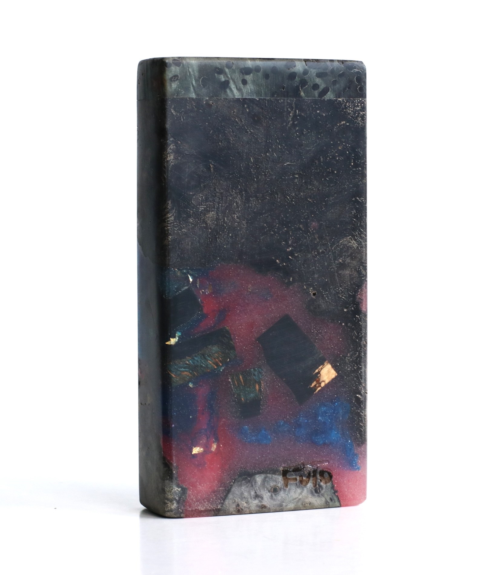 Galaxy Burl Futo Stash Box- Out of this World Wood Dugout- 4" Burled Wood- Best Quality