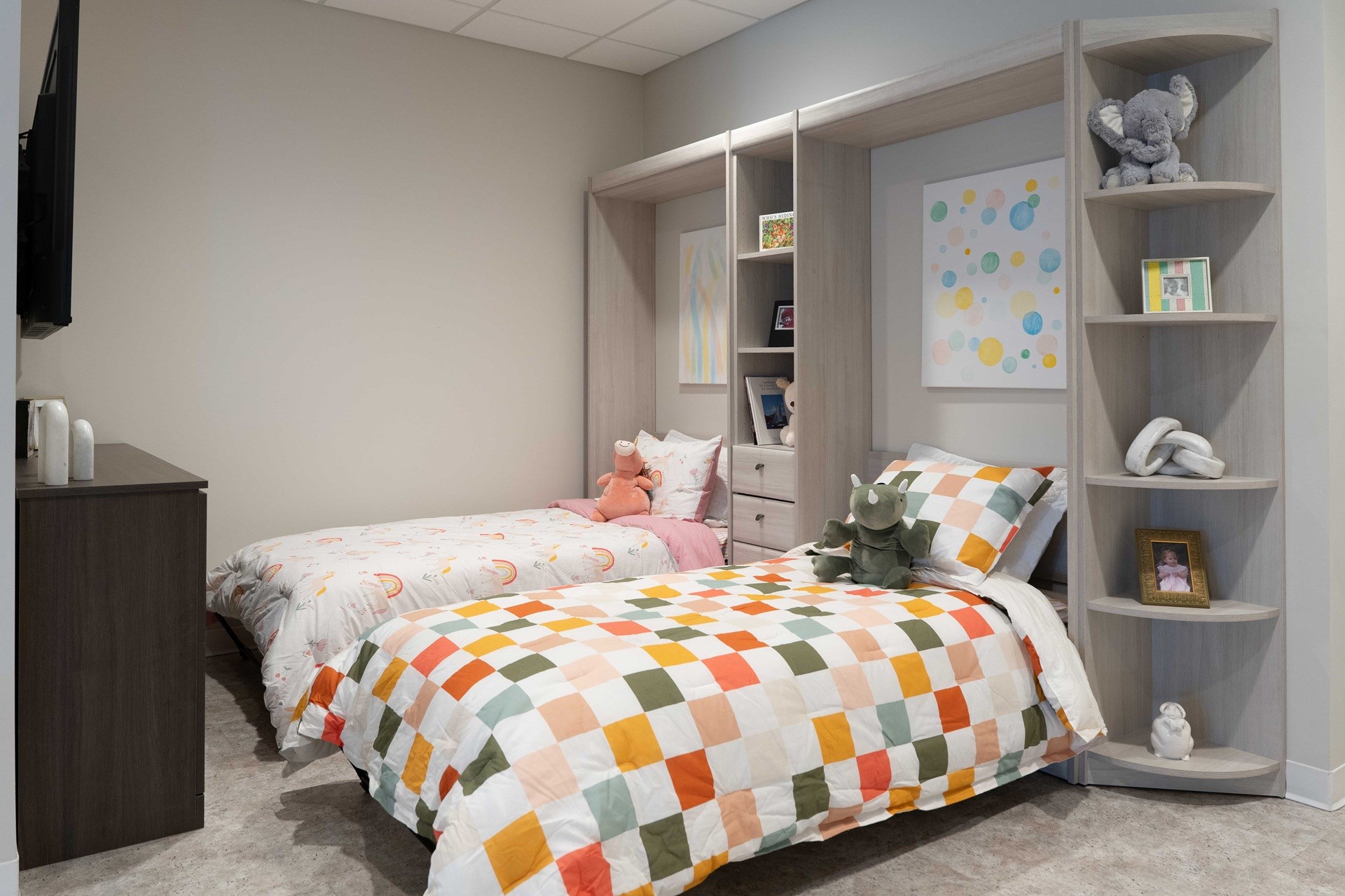 Murphy bed open