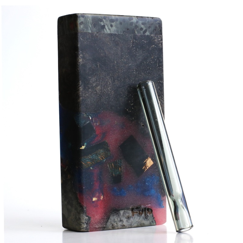 Galaxy Burl Futo Stash Box- Out of this World Wood Dugout- 4