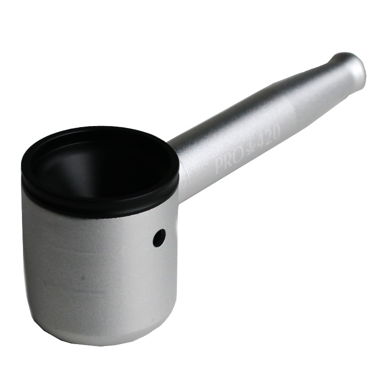 PRO 420 Aluminum Alloy Pipe-Lifetime Use-Large Bowl-4.5