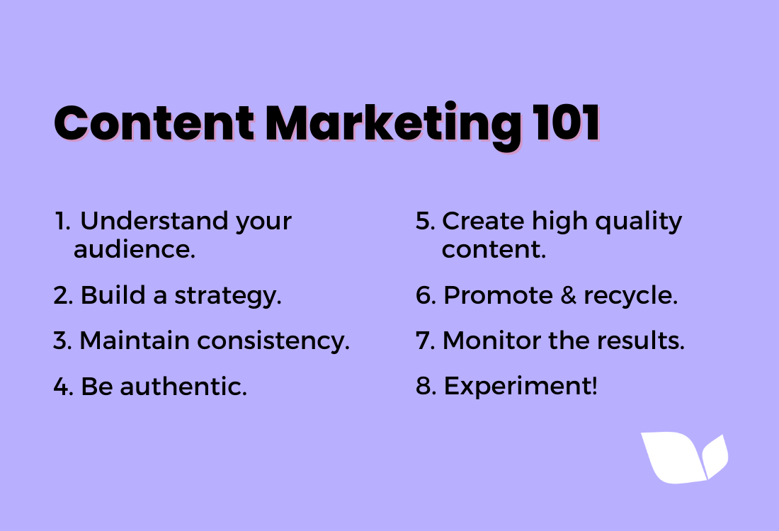 Content Marketing 101 Tips