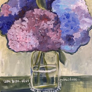 Matthew 11:28 Hydrangeas