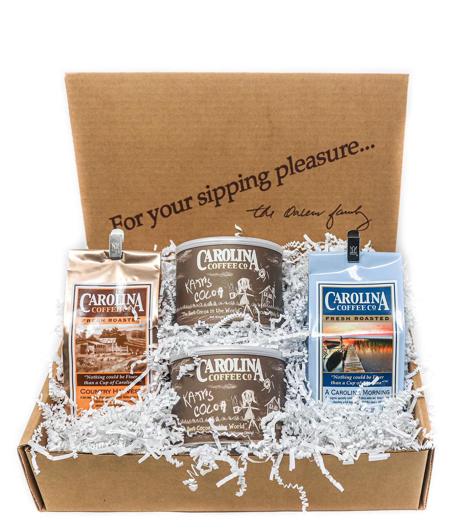 Carolina Coffee Family Sampler Carolina Coffee Family Sampler